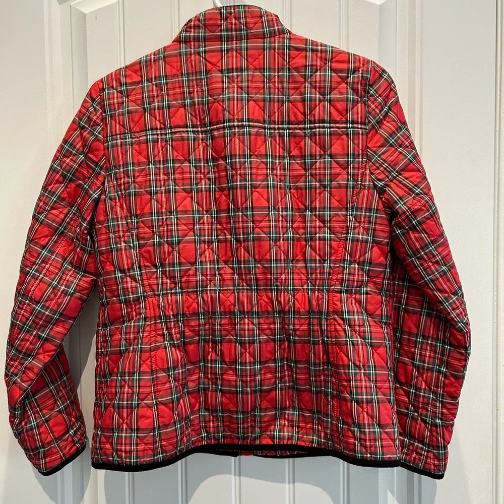 Talbots Tartan Plaid Quilted Jacket - Picture 5 of 5